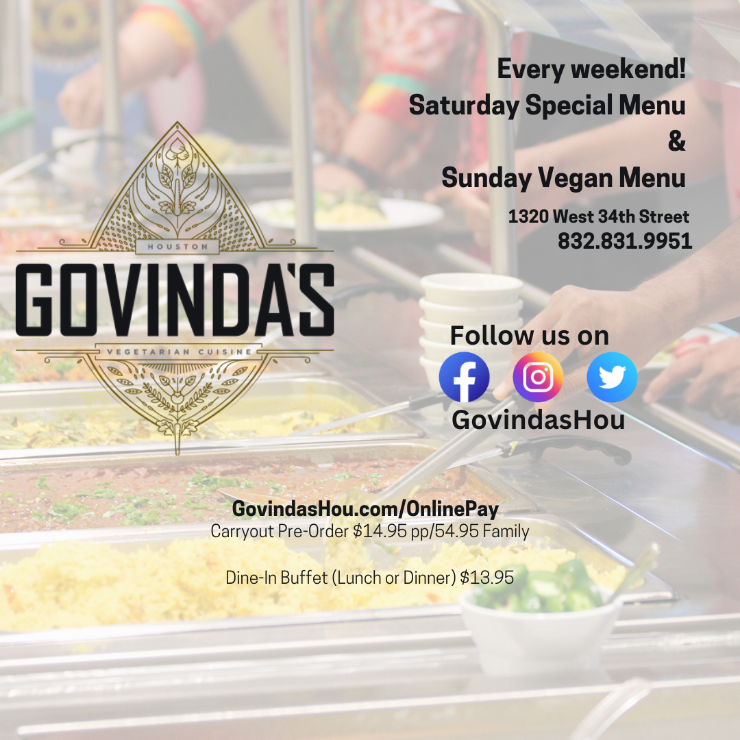 Govinda's Vegetarian Cuisine – Good Food | Good Friends